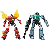 Transformers EarthSpark Cyber-Combiner Terran Twitch ve Robby Malto Robot Aksiyon Fig&uuml;rleri, 6 Yaş ve &Uuml;zeri Erkek ve Kız &Ccedil;ocu