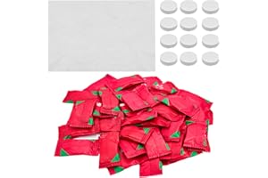 WDAFLG 100 Pieces Soft Compressed Towels, Portable Thicken Coin Tissue Mini Soft Towel for Travel/Beauty/Outdoor Sports