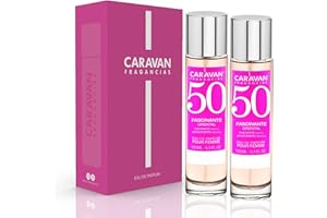 CARAVAN FRAGANCIAS - CAJA DE REGALO con 2 Perfumes Nº50 de 150 ml, para mujer