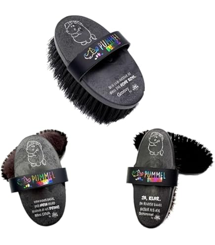 Pummeleinhorn Pferdebürste DIVA - Glitzerpflege Für Dein Pferd