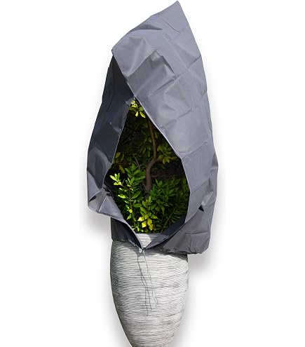 Praknu Protezione Invernale per Piante Grandi 180 x 120 cm - XXL - Con Sacchetto