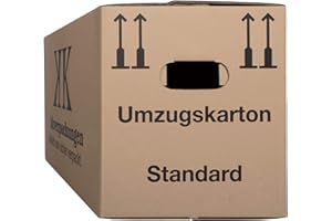 KK VERPACKUNGEN 30 cartons de déménagement Basic 640 x 300 x 340 mm