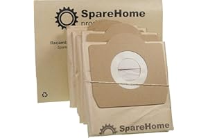 RELEMAT 10 Bolsas De Filtración Superior Para Aspirador Karcher WD 3, WD 3 Premium, MV3.