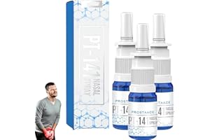 PUKMQU PROSTAACE PT-141 Nasal Spray, Beeprosta Nasal Spray for Prostate Wellness, North Moon Prostate Health Spray, Prostate Supplements for Men (3PCS)