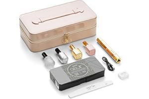 Aprés Gel-X Nail Professional Starter Kit, 14 Sizes 00-9 w/ Half Sizes Included, Soft Gel Nail Tips Extension Kit, Exclusive Nude 2025 Edition (Sculpted Stiletto Medium)