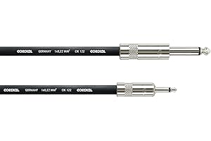 CORDIAL Cable patch modular jack/minijack mono 1 m Cable AUDIO Select Mini-jack mono