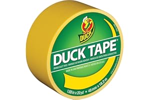 Duck 1304966 Taśma Klejąca, Żółty, 48 mm x 18.2 m