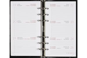 Agenda Moderne - 1 recharge pour agenda international - de janvier 2024 à janvier 2025 - int 6021 - format 9 x 17 cm