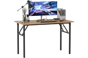 ‎SOGESHOME SogesHome Klapptisch Computertisch 120 x 60 x 75 cm PC Tisch Schreibtisch Bürotisch Büroarbeitsplatz für Home Office Verwendung Schreibtisch Esstisch Konferenztisch