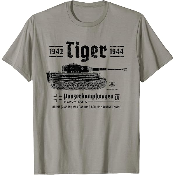 I'm a Cat Person - WW2 Tiger Tank T-Shirt