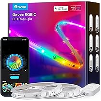 Govee Lampada Da Terra LED Cilindrica - Luci RGBIC Smart Per Camera, Soggiorno Con App E 64+ Effetti - Foto 6