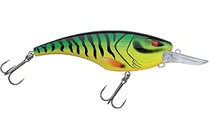 Berkley Zilla Deep Dive Pike Fishing Lure - Diving 3-5m+ Crankbait with Rolling Action - with Fusion 19 Treble Hooks - Lead Free