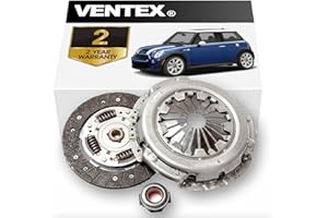 VENTEX® VXC2614 Clutch Kit Compatible with Mini R50 Cooper/One 2001-July 2004 Petrol Midlands