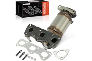 Frankberg Catalyseur à essence avant compatible avec Polo 9A 9N 1.2 2004-2009 Ibiza III Fabia I 6Y2 6Y3 6Y5 Fabia II 542 Fox Hatchback Replace# 03D253020LX