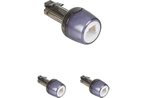 KnnX 28129 | Plug Antitorsione RJ-10 | confezione da 3 | Connesso al vostro ricevitore telefonico previene attorcigliamenti del cavo che va dal apparecchio alla cornetta
