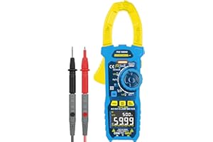 PANCONTROL.AT Pancontrol® PAN 1000AD Digital-Stromzange 1000A AC/DC True RMS + Einschaltstrommessung, LoZ, VFC | kontaktloser Spannungsprüfer & Phasenprüfer