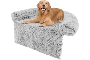 COSTWAY Puszyste Legowisko dla Psa, Ochrona na Sofę, Poduszka, Nadaje się do Prania, Pluszowe Legowisko dla Małych, Średnich i Dużych Psów, Mata z Pluszu, 120 x 115