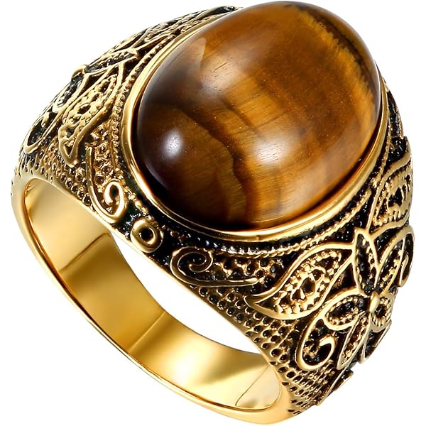 Anello Uomo In Acciaio Inox 316L - Stile Walton 1973, Semplice E Resistente, Per Look Rock E Casual