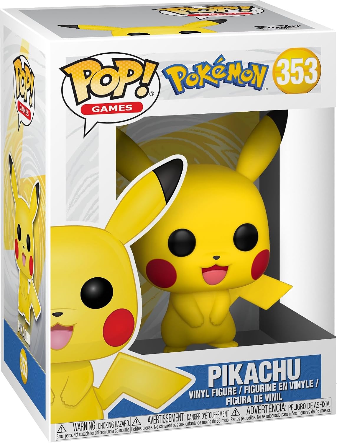 Funko Pop! Games: Pokemon - Pikachu - Figuras Miniaturas Coleccionables para Exhibición - Idea De Regalo - Mercancía Oficial - Juguetes para Niños Y Adultos - Fans De Video Games