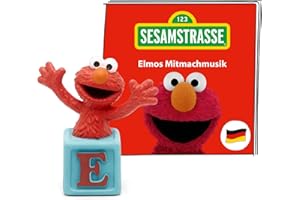 tonies Hörfigur für Toniebox, Sesamstraße – Elmo, Hörspiel mit Liedern für Kinder ab 3 Jahren, Spielzeit ca. 40 Minuten
