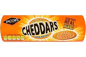 JACOBS Cheddars Jacob's Baked Cheese - 150 g - Lot de 6