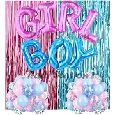 Parti Station Cinsiyet Belirleme Partisi Kız mı Erkek mi Konsept Balon S&uuml;sleme Set Gender Party Girl Or Boy