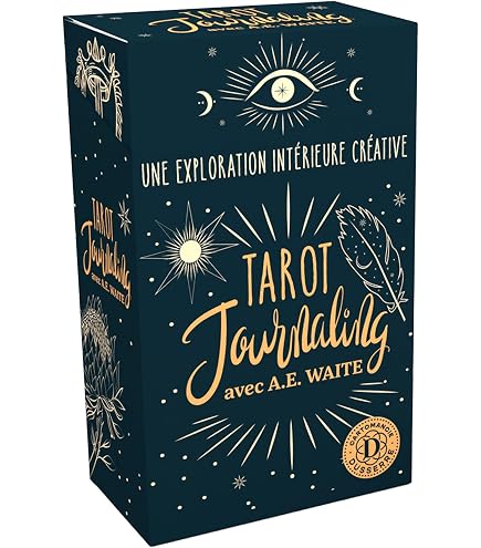 GORGECRAFT Tarot-Kartenständer Aus Holz – Halbmond-Form Mit Lasergravur Für Altar & Meditation