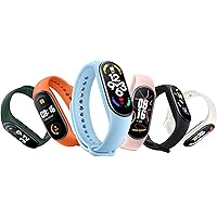 Xiaomi Smart Band 7, Schermo AMOLED 1.62'', Monitoraggio Sonno, SpO2, Frequenza Cardiaca, VO2max, Resistenza all'Acqua 5 ATM,