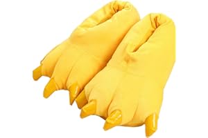 PANDA SUPERMARKET YELAN Griffes Cartoon dinosaur pantoufles pantoufles chaudes maison pantoufles en peluche adorable mignon