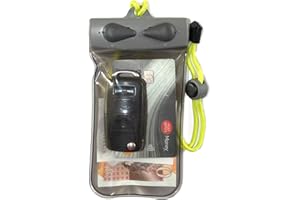 Aquapac Sac Etanche Keymaster, 22 cm, Gris (Transparent/Gris)