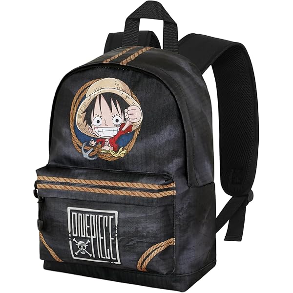 Zaino One Piece Per Scuola E Lavoro | Zainetto Anime Per Adolescenti | Poliestere, Capacità Grande, Per Laptop 14 Pollici - Foto 10