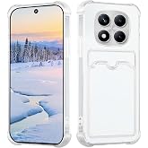 Ehr. Xiaomi Redmi Note 14 Pro 5G Uyumlu Kamera Korumalı Kartlıklı K&ouml;şeleri Airbag Tasarımlı Darbe &Ouml;nleyici Şeffaf Silikon Kıl