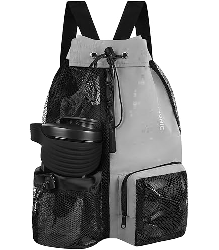 Mochilas Natacion Mochila De Malla Para Natación Y Playa 23x18
