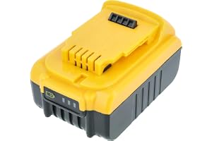vhbw batteri ersättning för Dewalt DCB200, DCB201-2, DCB201, DCB206, DCB205, DCB204, DCB203, DCB185 för verktyg (3000 mAh, Li