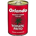 Tomato Sauce Orlando - Orlando Tomate Frito Orlando Sofrito Base – Smooth Pasta Sauce – Gluten Free & Vegan – 400g, [Pack of 6]
