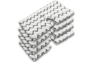 HDDICE Pack of 4 Steam Mop Replacement Pads for Shark Klik n'Flip S6001UK S6003UK and S6005UK