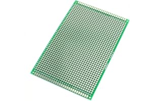 Fasizi Lot de 2 panneaux de prototypage universels double face (8 x 12 cm) pour soudure à faire soi-même