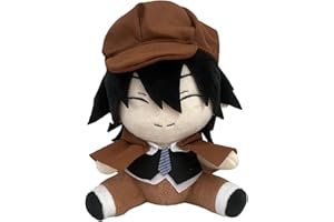 Puruuige Bungo bezpańskie psy pluszowa lalka postacie anime Edogawa Ranpo kreskówka urocze poduszki figurka pluszowe wypchane miękkie zabawki 19 cm