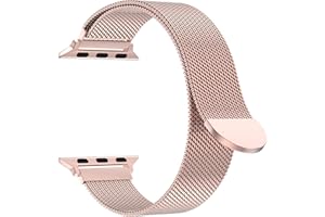 MRAIN-H Band Compatible with Apple Watch Straps 46mm 38mm 40mm 41mm 42mm 44mm 45mm 49mm for Women Men, Magnetic Adjustable Metal Bands for iWatch Strap Series 11 10 9 8 7 6 5 4 Ultra SE 3 2 1