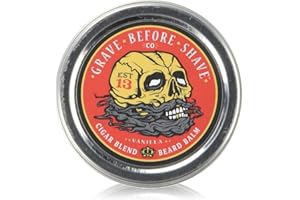 GRAVE BEFORE SHAVE Cigar Blend Beard Balm (Cigar/Vanilla Scent) (2 oz.) by Grave Before Shave
