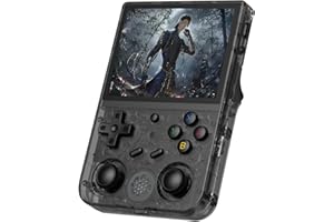 TONGDAO Anbernic - Console di gioco portatile RG353V, schermo IPS da 8,9 cm, 640 x 480 pixel, 3200 mAh, batteria Linuxa (nero)