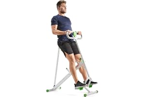 Sunny Health & Fitness Upright Row-N-Ride – Appareil de Squat Multifonction Pliable avec Résistance Réglable, Entraînement Complet du Corps à la Maison – Versions Plus et Pro Disponibles