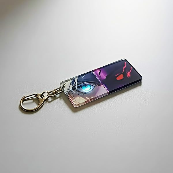 FUNFOB Anime Keychain With Hook & Strap Collectible For Anime Fans