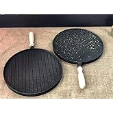 36 Cm D&ouml;k&uuml;m &Ccedil;ift Taraflı G&ouml;zleme/Izgara Tavası