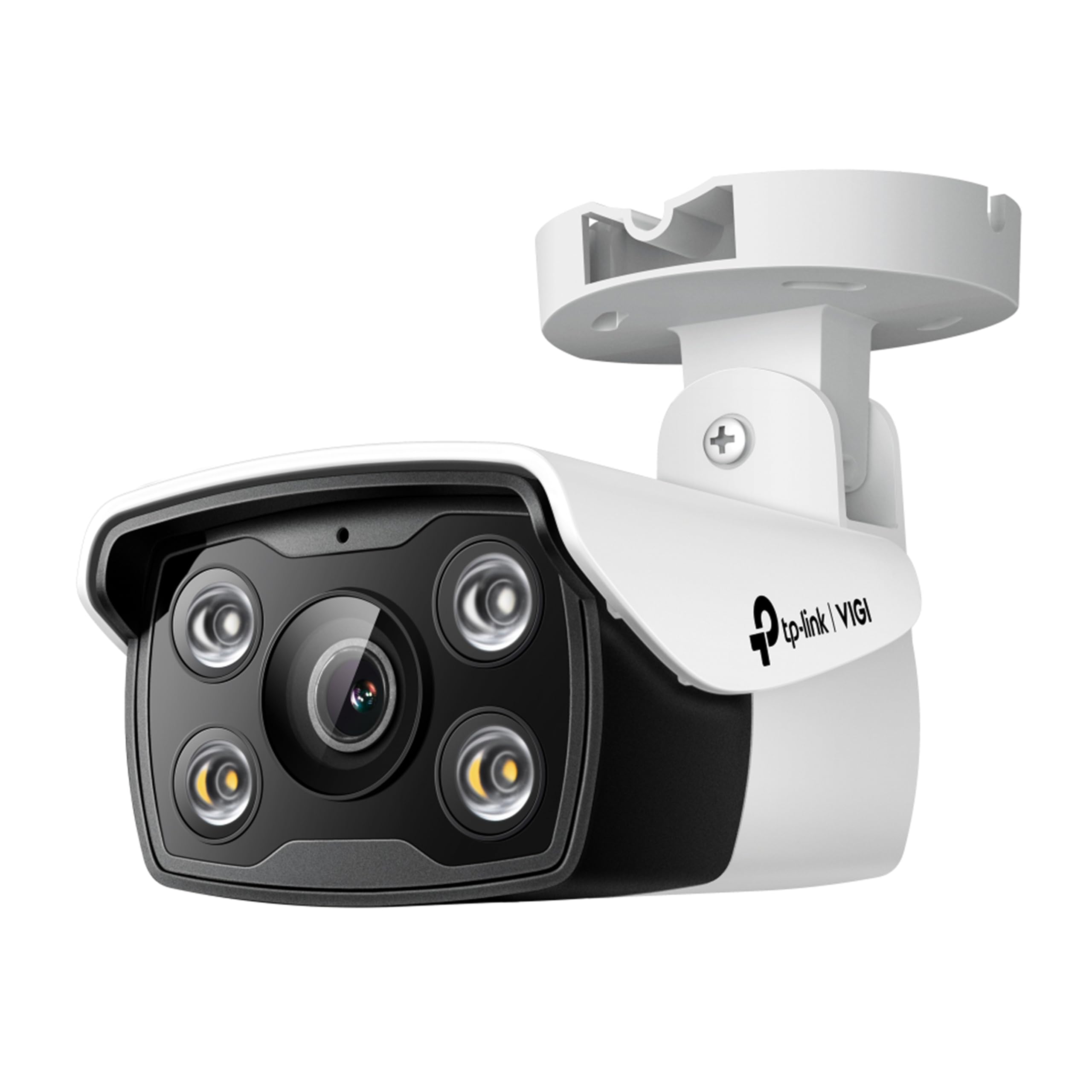 TP-Link VIGI C340 VIGI 4MP HD Outdoor Full-Color Bullet Network Camera | CCTV Wired Security Camera | Smart IR | Waterproof IP66 | H.265+ | Smart Detection | 6mm Lens