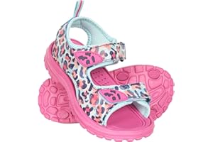Mountain Warehouse Sand Kids Sandals - Comfortable Footwear with Cushioned Footbed, Touch Strap Fastening For Boys & Girls - For Spring Summer, Beach, Walking & Outdoors