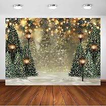 Winter-Fotohintergrund (3x2,4 M) – Rustikales Holzfenster Mit Weihnachtsbaum, Vinyl