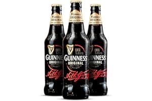 Guinness Original Cerveza Ale Negra Irlandesa Pack Botellas, 24 x 33cl