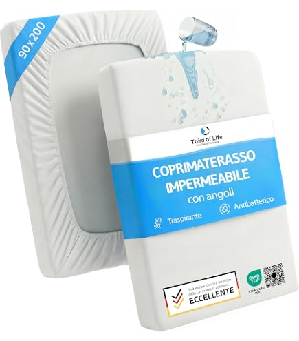 Julius Zöllner Materasso per ragazzi Wave Junior – Materasso per ragazzi di alta qualità, nucleo in schiuma fredda traspirante con onde professionali, Oeko-Tex Standard 100, Made in Germany