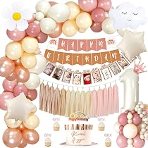Eerste Verjaardag Achtergrond Bloemen Gouden Stippen 1e Verjaardag Fotografie Achtergrond Baby Meisje Gelukkig 1. Verjaardag Party Decoraties Levert 120 Cm